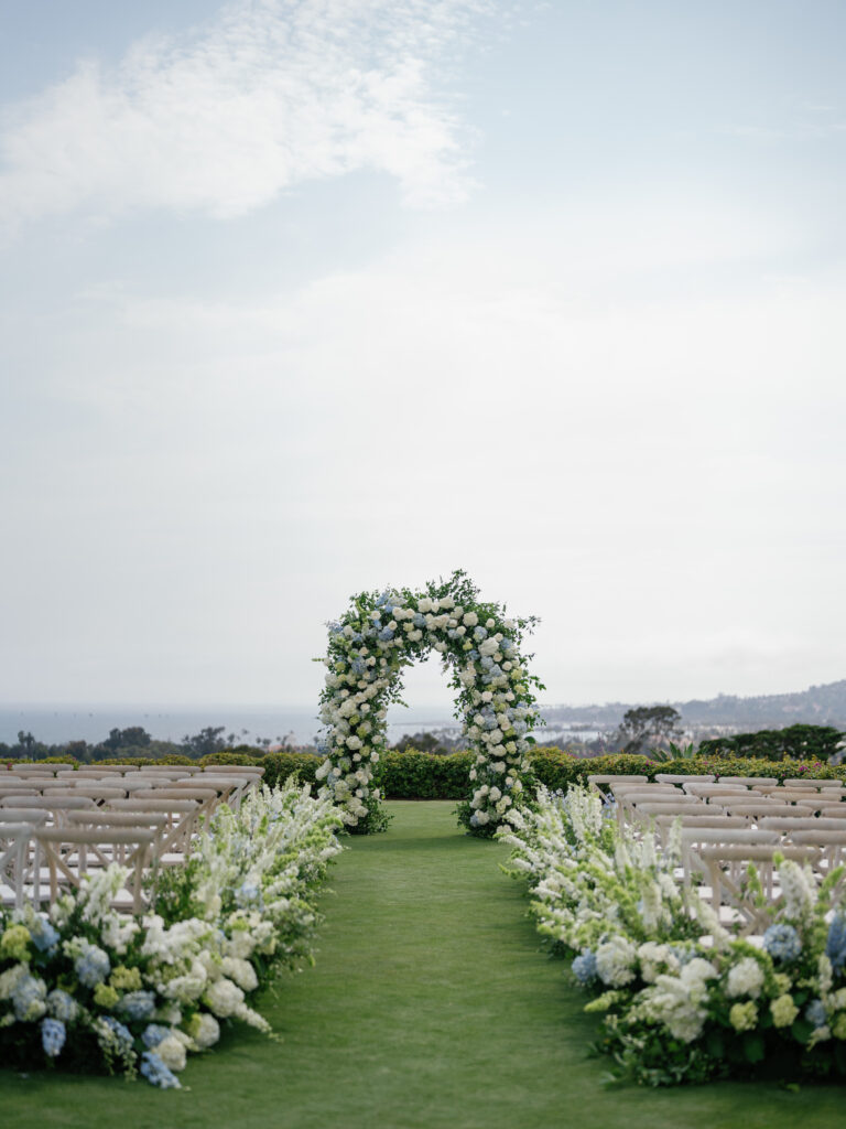 Montecito Club wedding ceremony