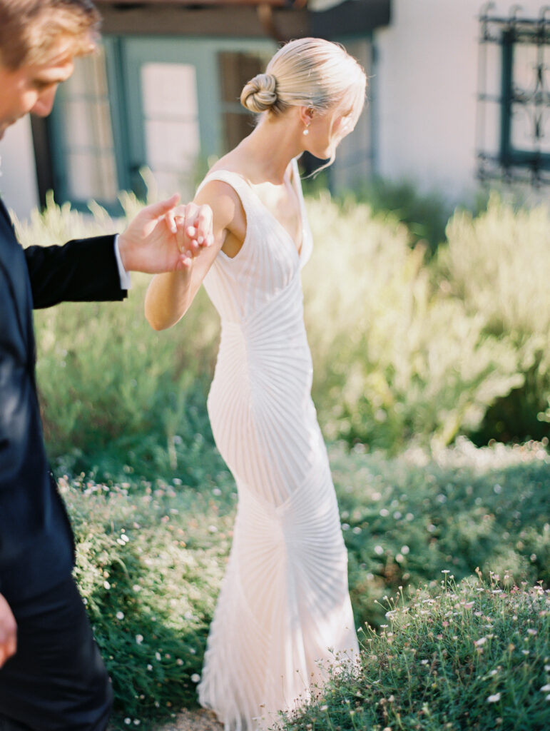 Quiet luxury wedding dress