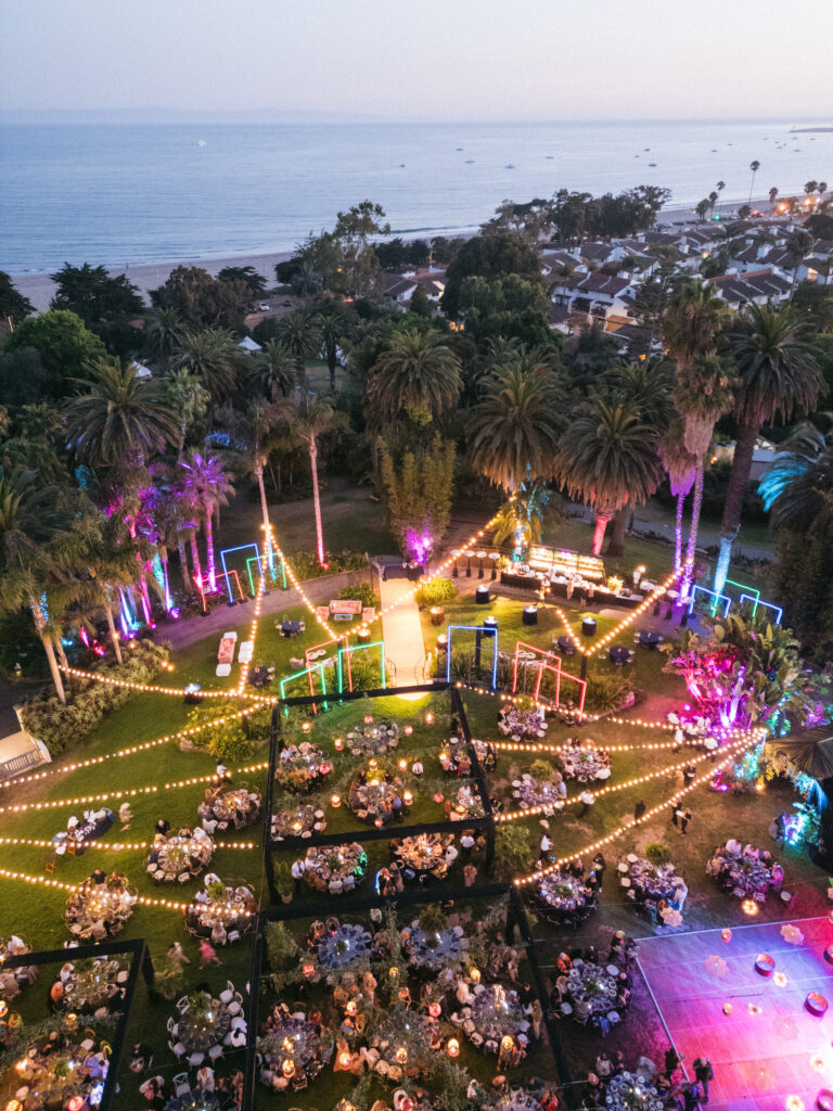 Gucci Jungle themed party in Santa Barbara at the Zoo