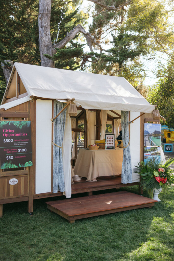 safari style cabana