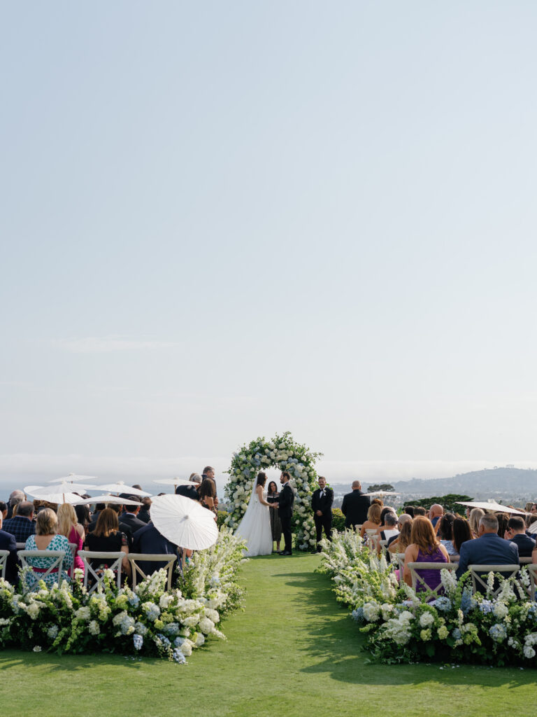 Wedding Ceremony at The Montecito Club