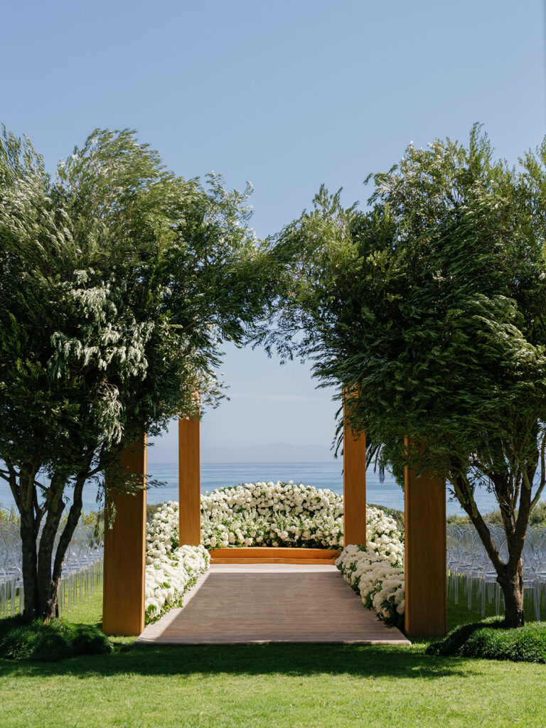 Ritz Carlton Bacara Wedding Ceremony