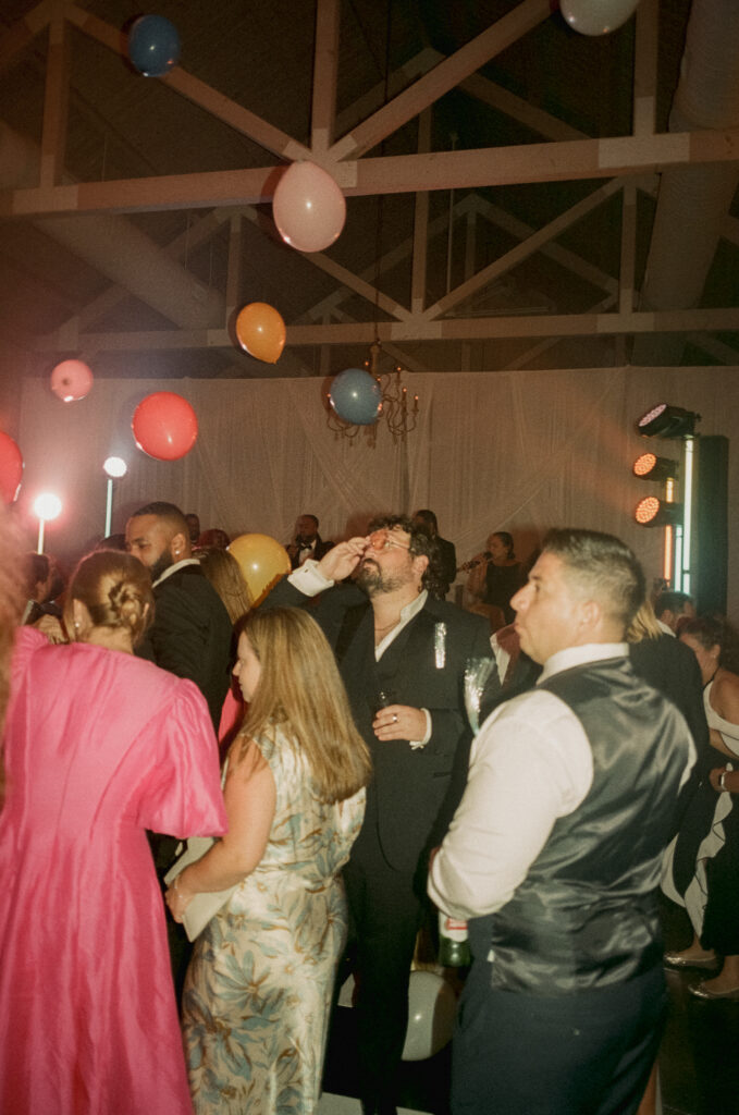 Glenmere Mansion Barn Wedding Reception