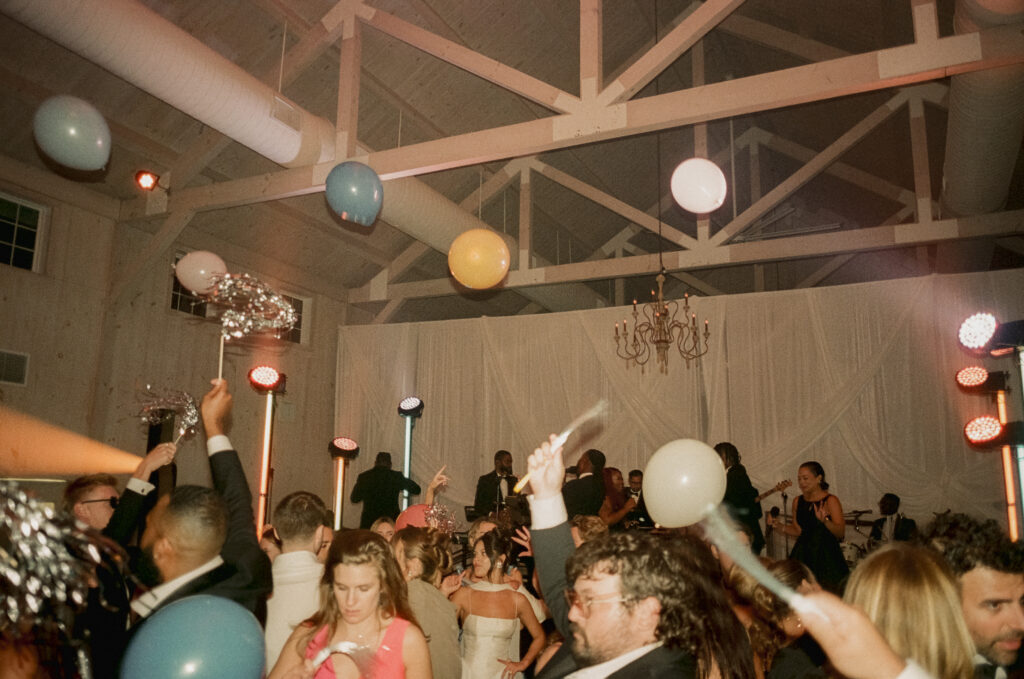 Glenmere Mansion Barn Wedding Reception