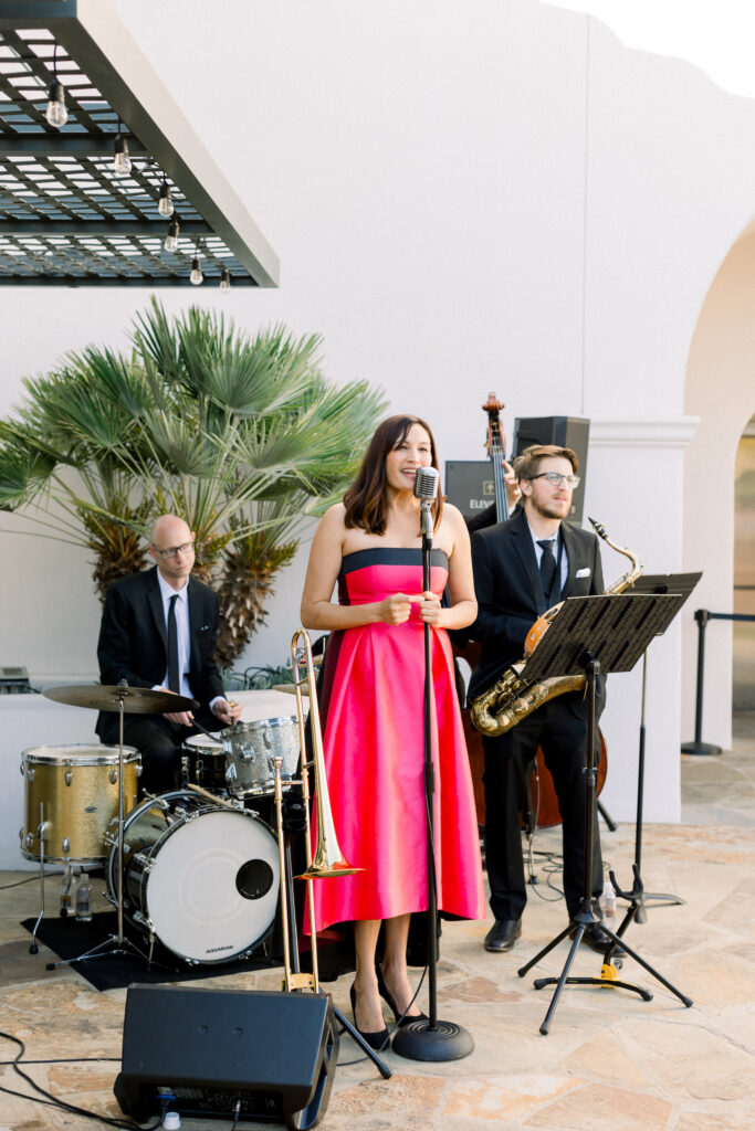 Jazz band at wedding