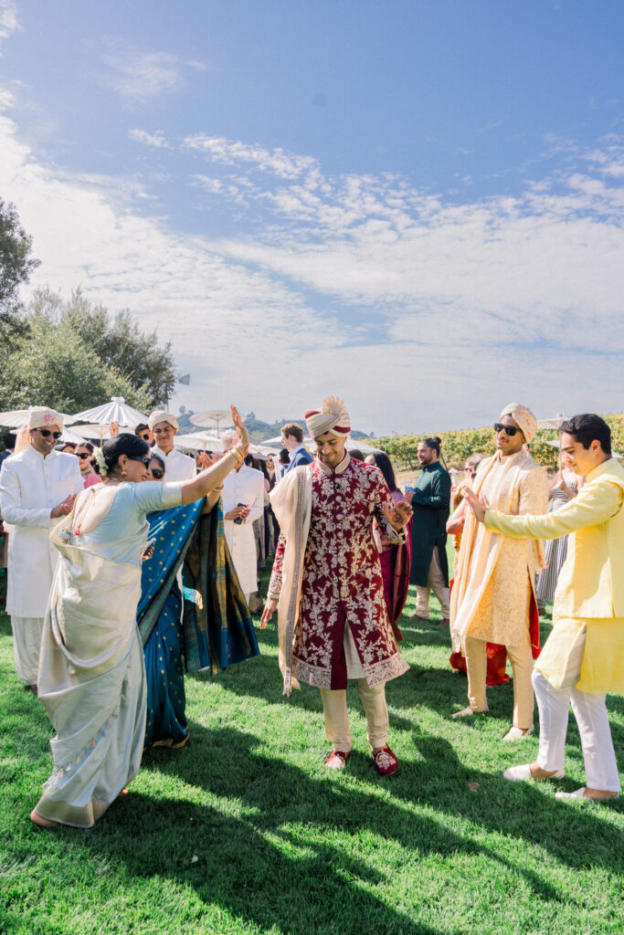 Baraat at Multicultural wedding