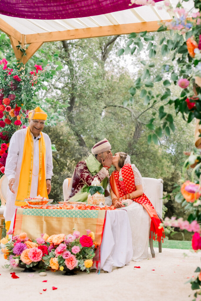 Multicultural wedding ceremony