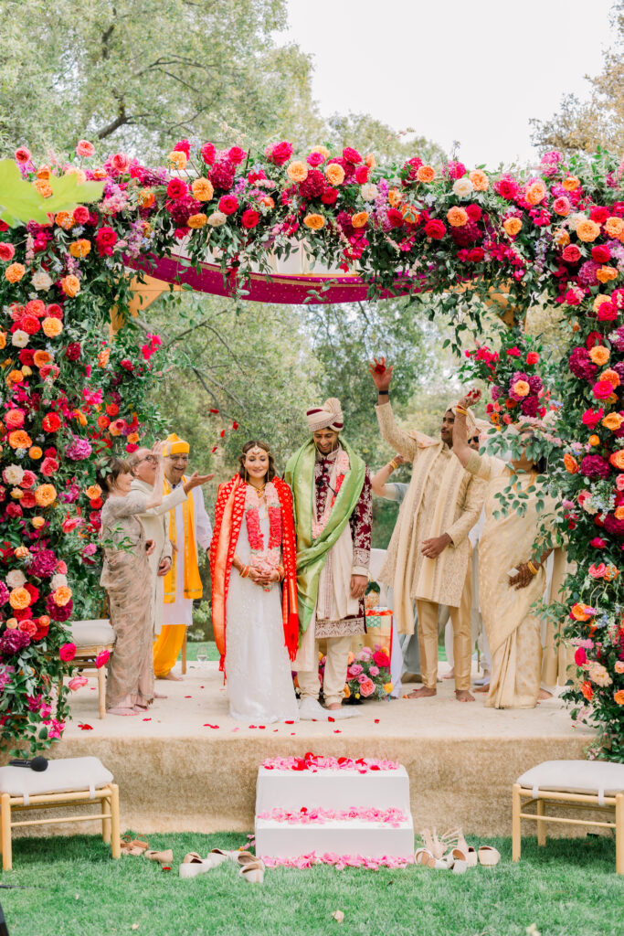 Multicultural wedding ceremony