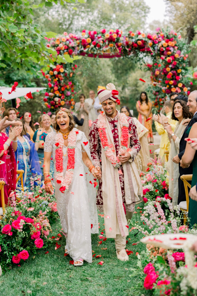 Multicultural wedding ceremony