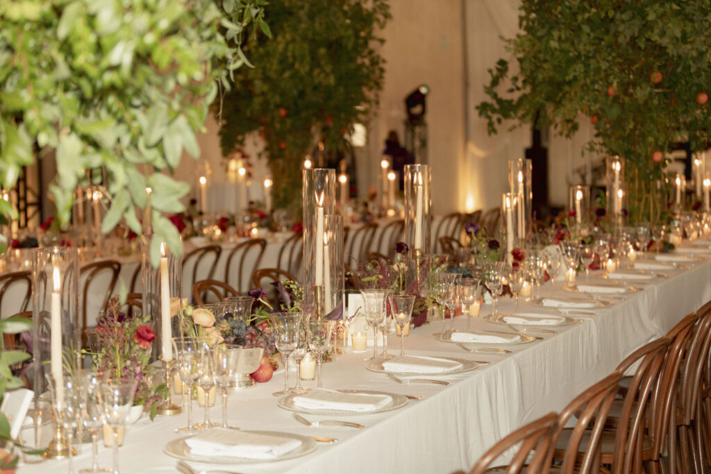Glenmere Mansion Barn Wedding Reception