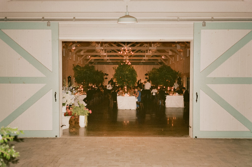 Glenmere Mansion Barn Wedding Reception
