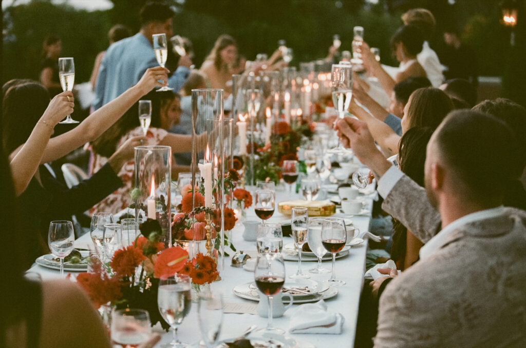Italian-Summer inspired Soiree welcome party at Glenmere Mansion