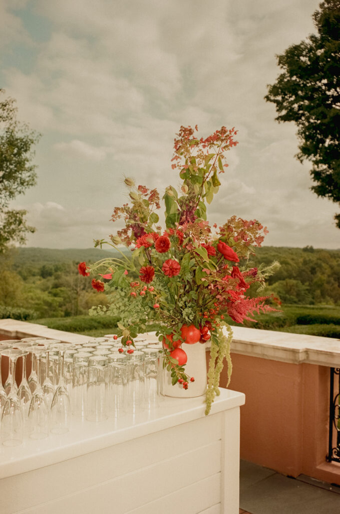 Italian-Summer inspired Soiree with tomato centerpieces 