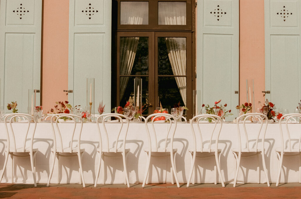 Italian-Summer inspired Soiree with tomato centerpieces