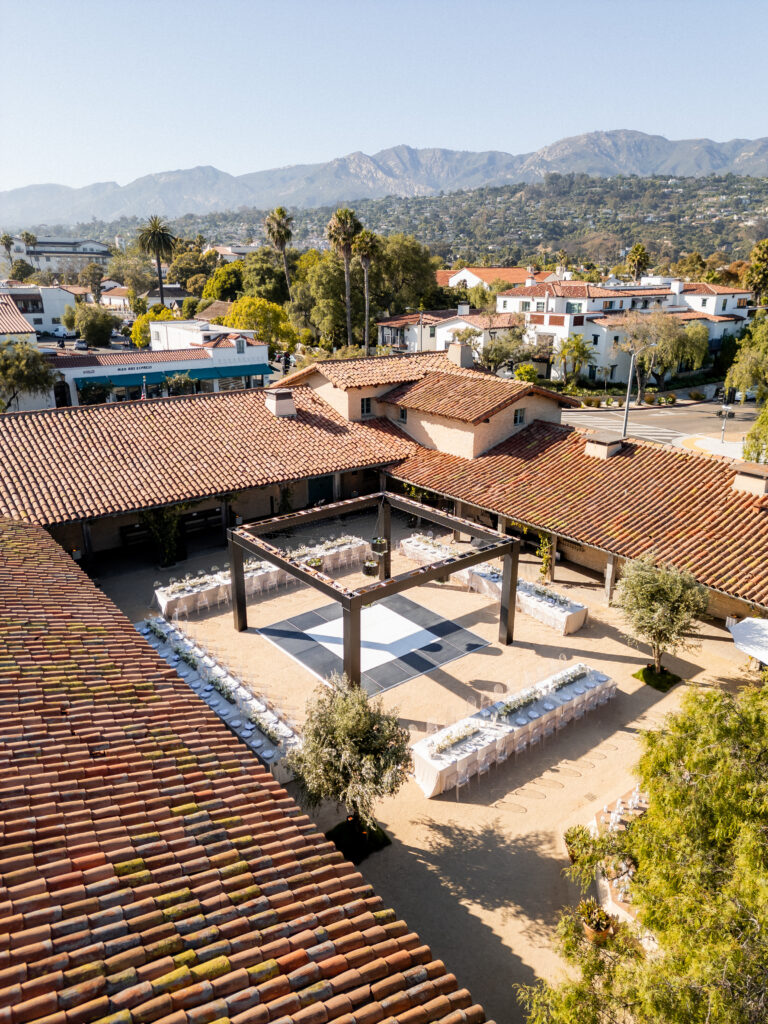 Modern Wedding at Santa Barbara Historical Museum