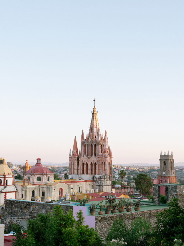 Destination Wedding in San Miguel de Allende at The Belmond's Casa de Sierra Nevada 