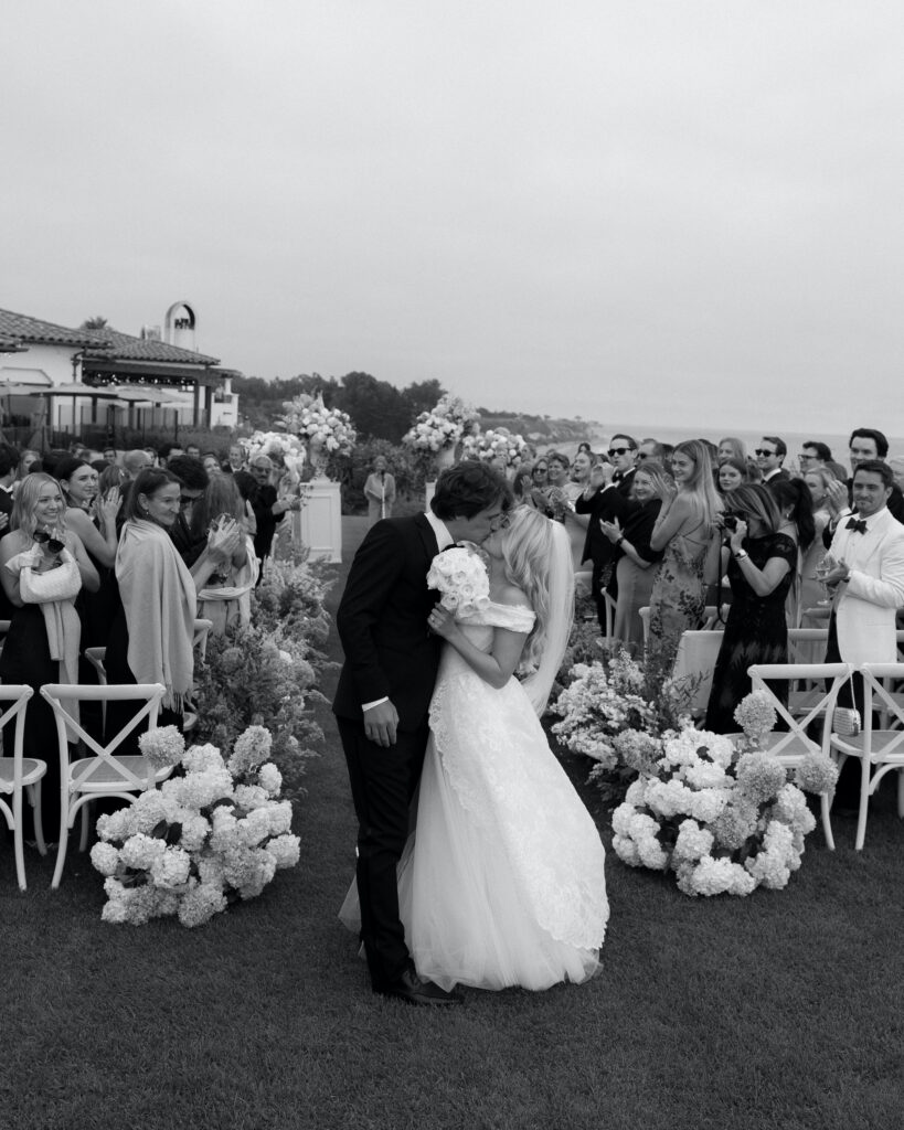 Stylish wedding ceremony at the Ritz Carlton Bacara