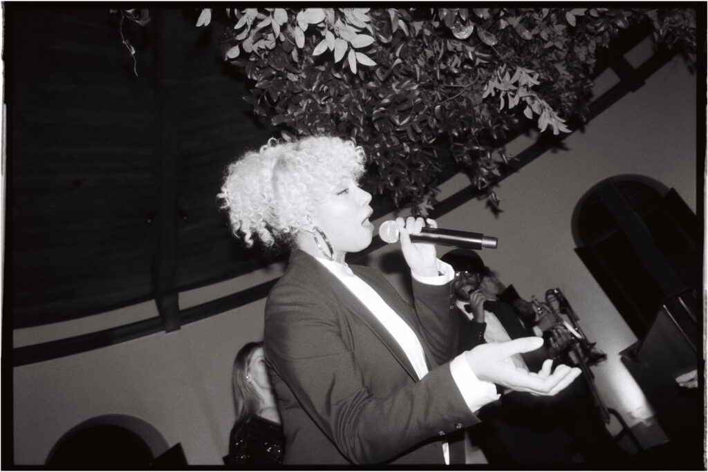 Wedding film photography by Dear Vincent of reception at Bacara