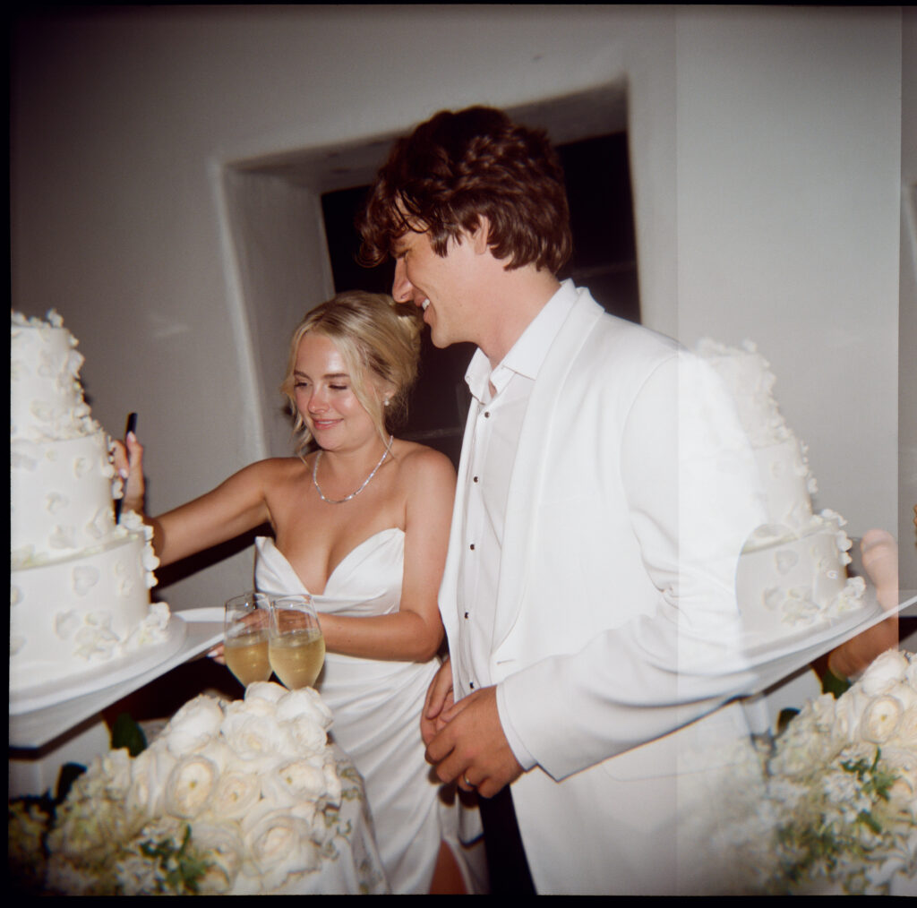Wedding film photography by Dear Vincent of reception at Bacara