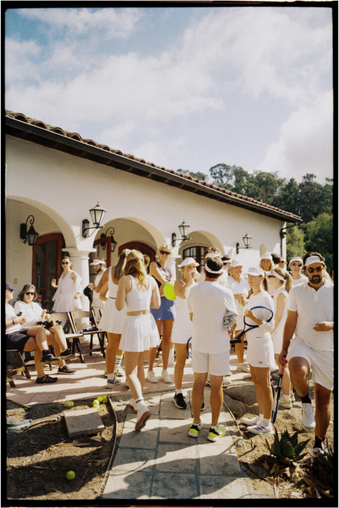 Tennis and Tequila Wedding Sporting Event