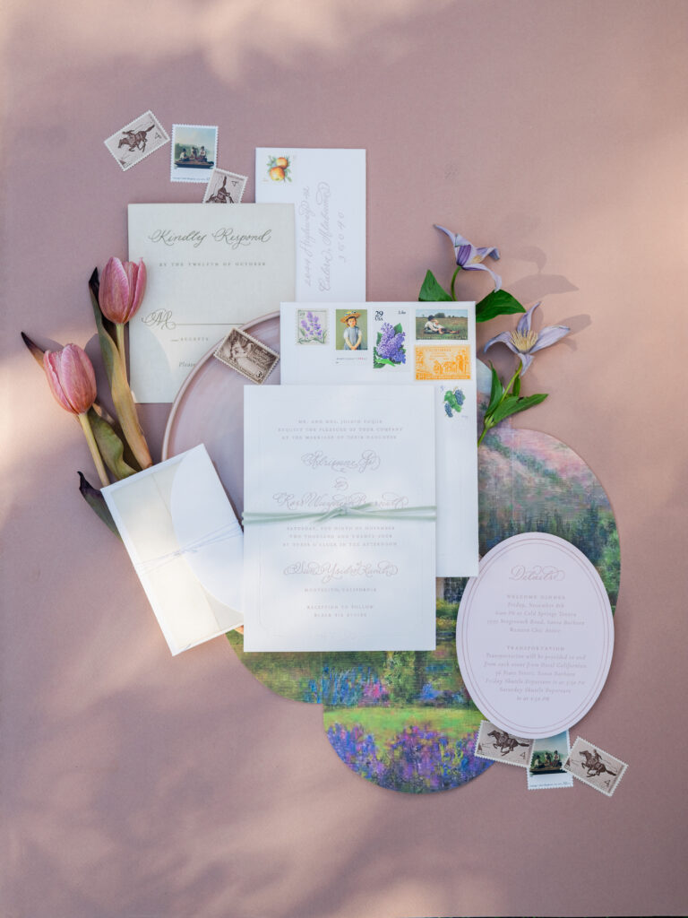 Wedding flatlay by KT Merry