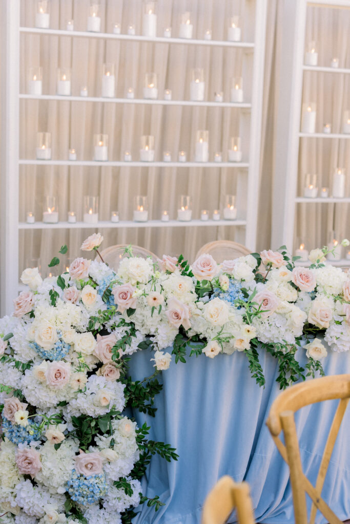 Elegant coastal wedding at The Bacara with luxurious florals