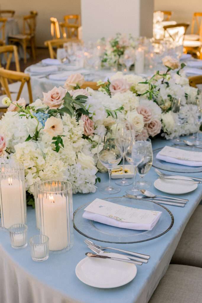 Elegant coastal wedding at The Bacara with luxurious florals